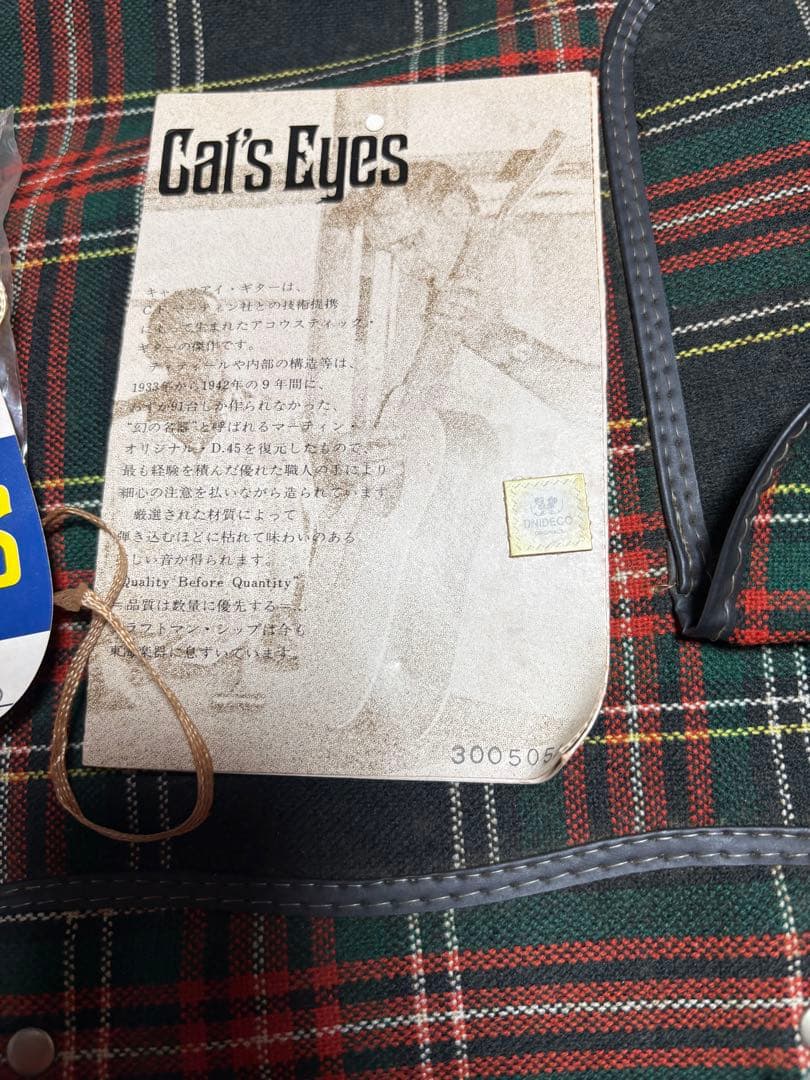 Cat's Eyes CE-300 アコースティックギター Tokai楽器