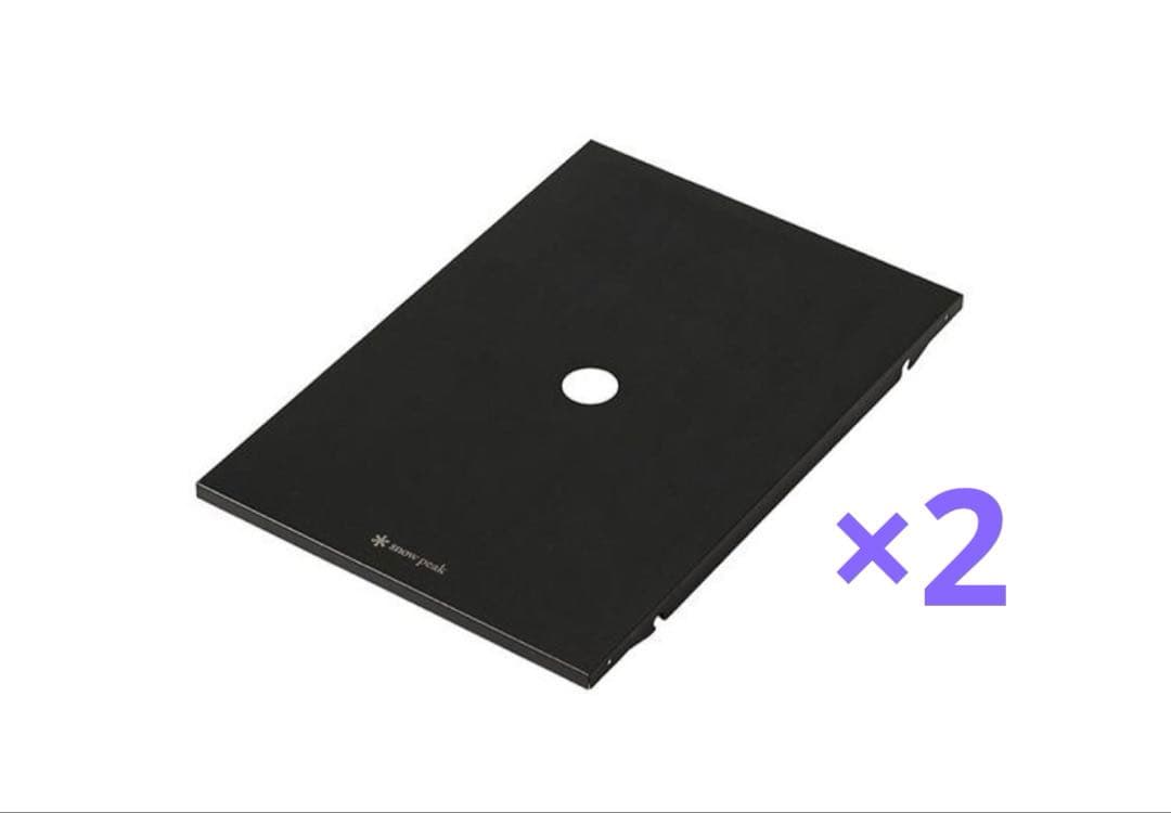 新品/未開封品　スノーピーク　雪峰祭　ステンレストレー ブラック