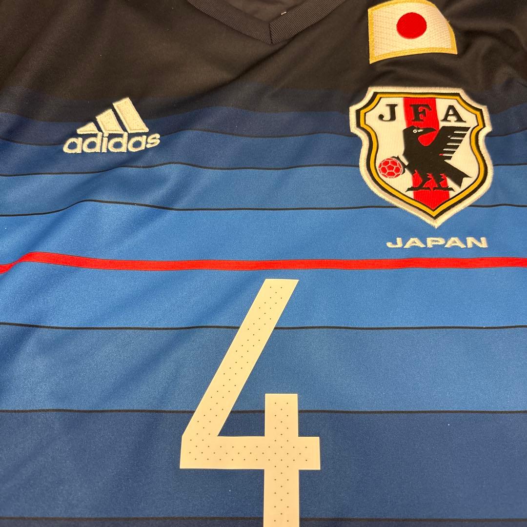 【美品】日本代表 2016 ユニフォーム 本田圭佑 4番 アディダス Sサイズ