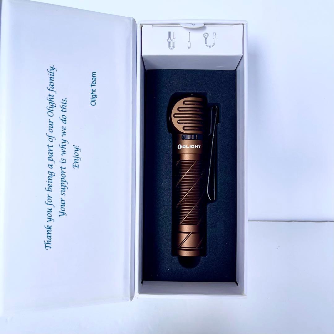 【新品同様】Olight Perun 2 LEDヘッドライト 最大2,500lm
