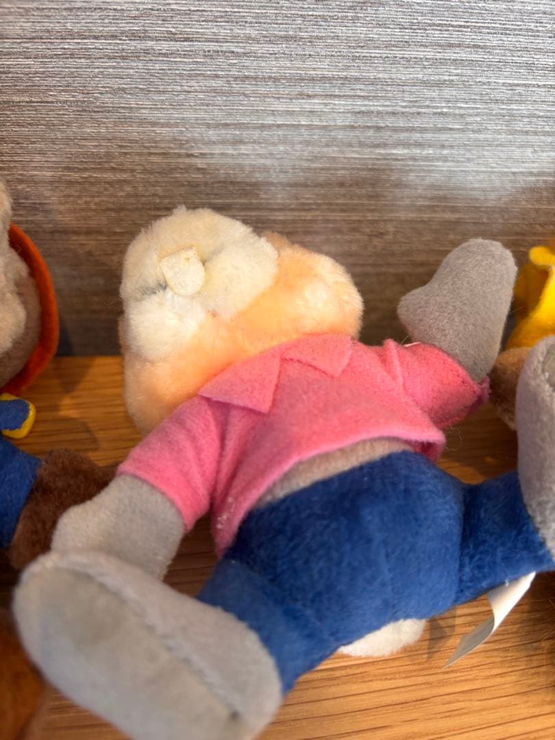 ☆希少　ディズニー　スプラッシュマウンテン　ぬいば　うさぎどん　くまどん　きつね
