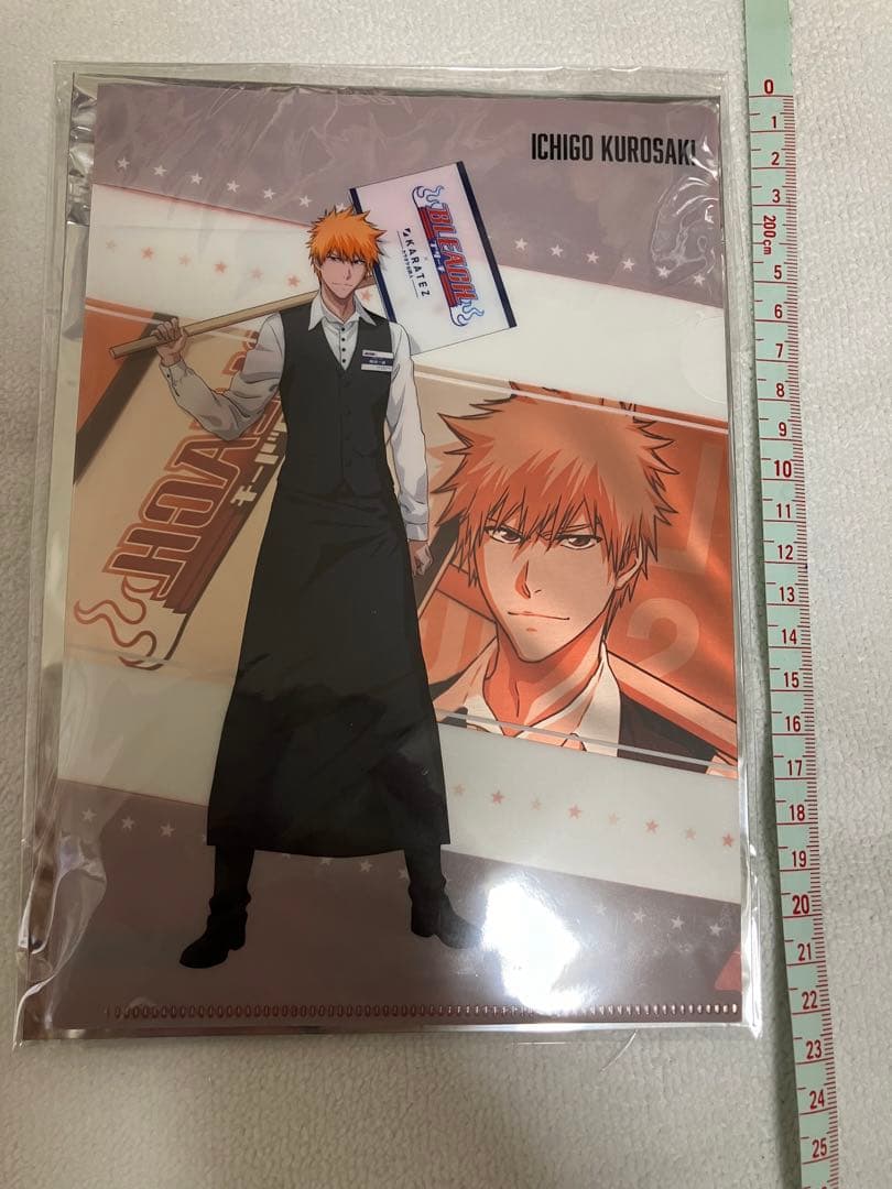 BLEACH カラオケの鉄人　ミニクリアファイル　黒崎一護　1点