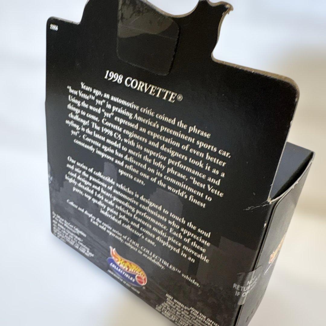 新品未開封　Hot Wheels 1998 Corvette 限定版