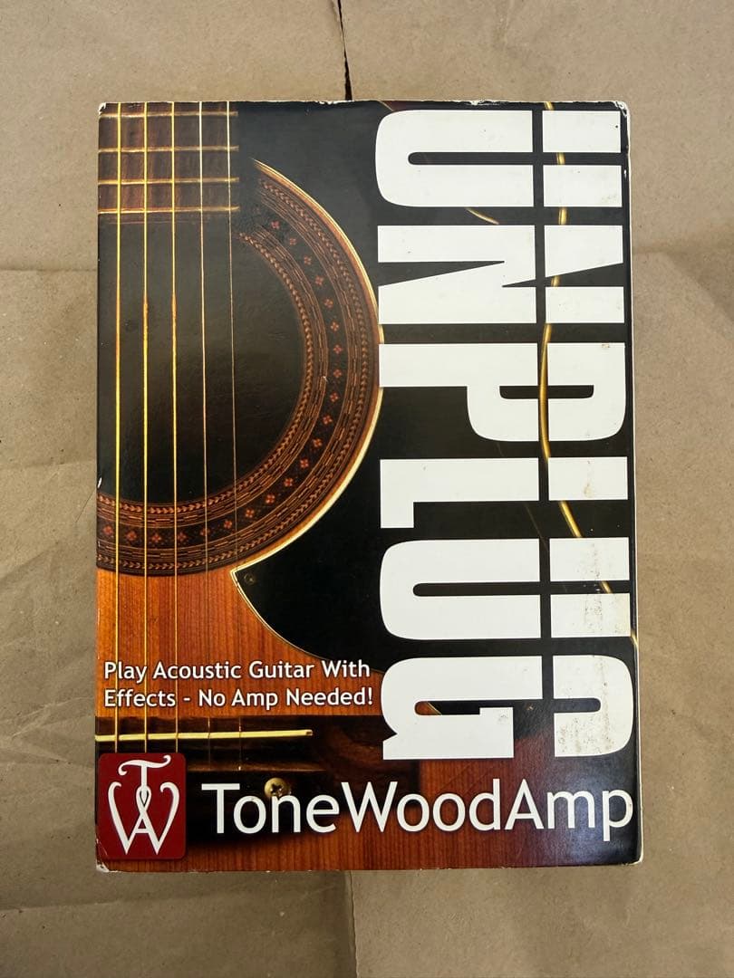 ToneWood Amp アコギのボディを直接鳴らすエフェクター