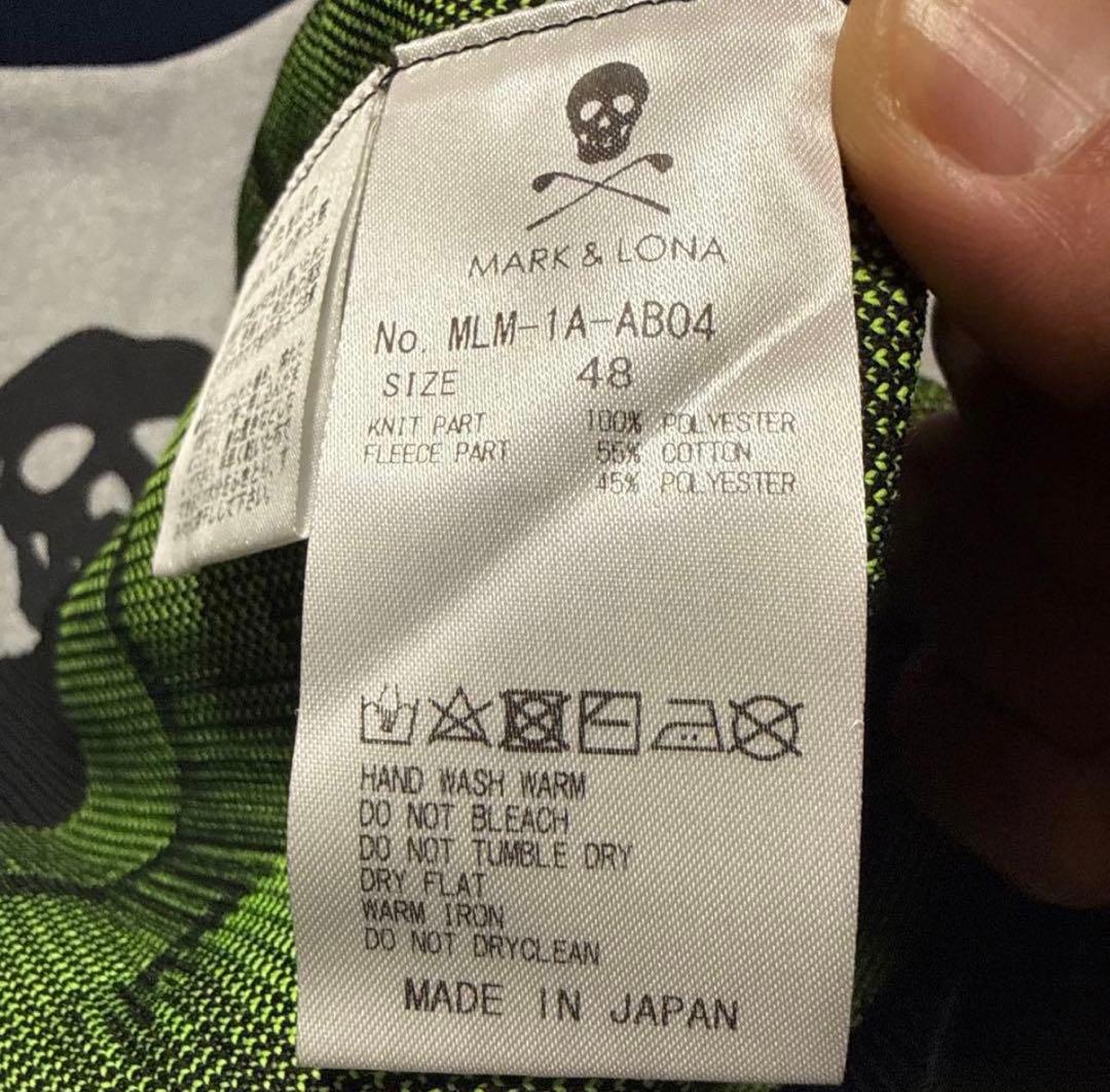 木村拓哉着用ブランドMARK & LONAスウェットトレーナー48ゴルフウェア