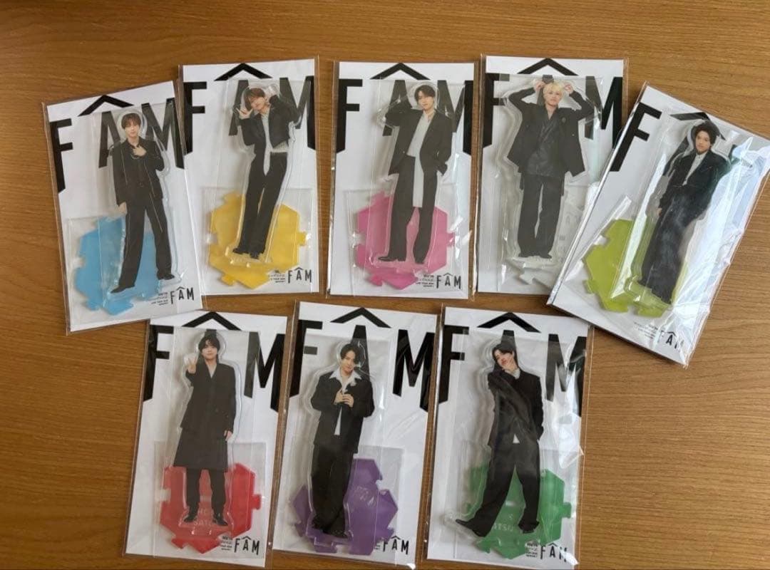 timelesz アクリルスタンド 8人全員セット