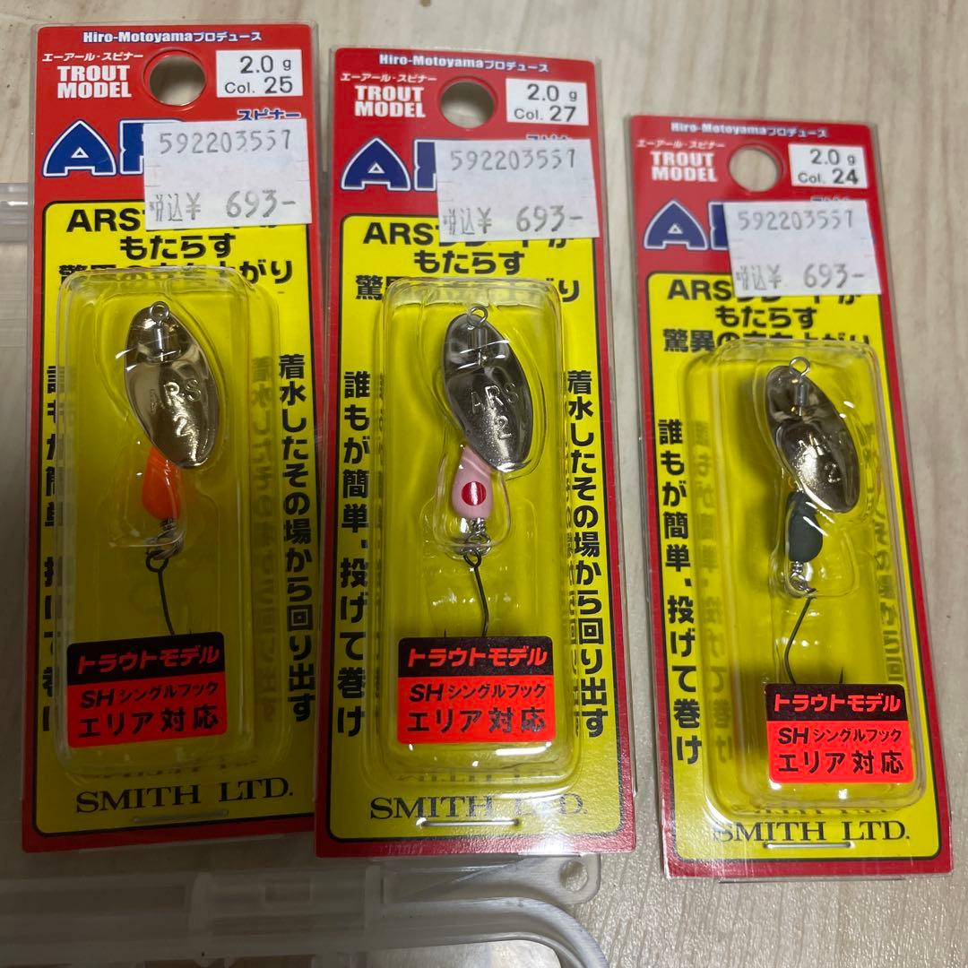 トラウト ルアーセット 25点 新品含む