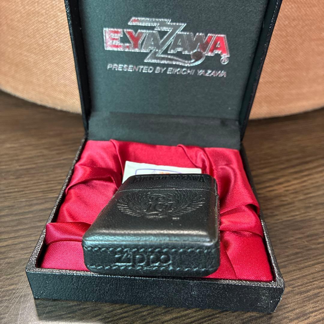 矢沢永吉 レザーZIPPO ライター ジッポー
