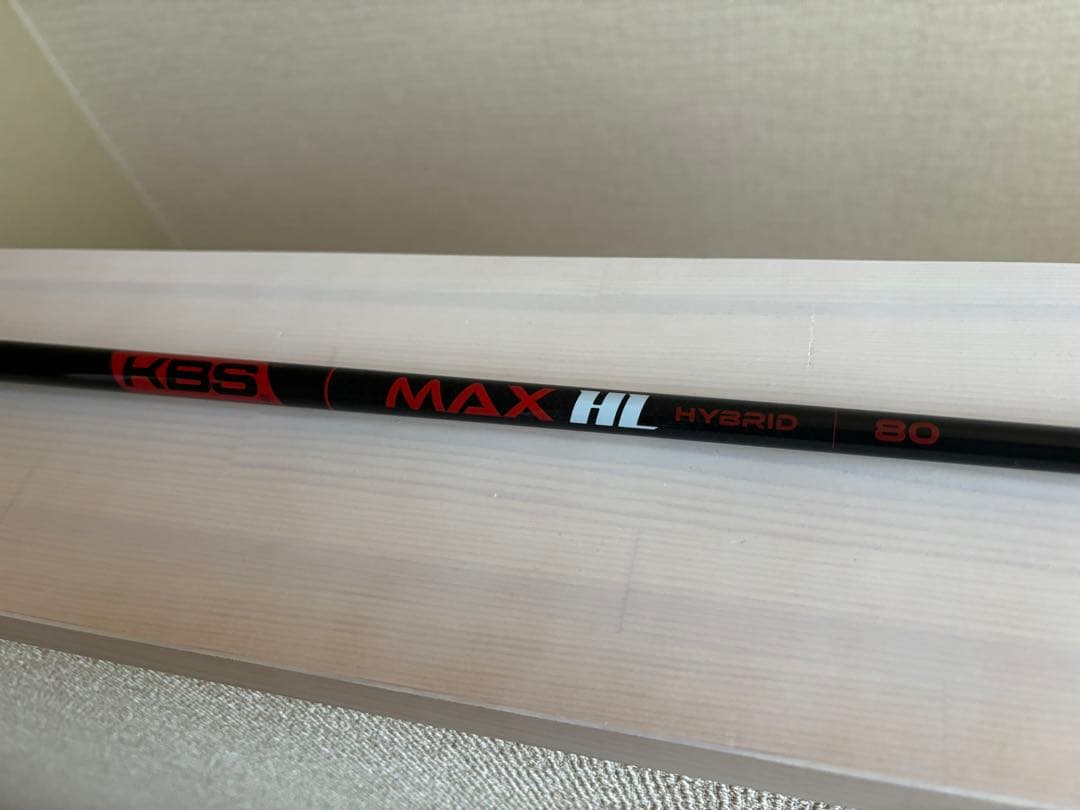 【ほぼ未使用】KBS MAX HL HYBRID 80X テーラーメイドスリーブ