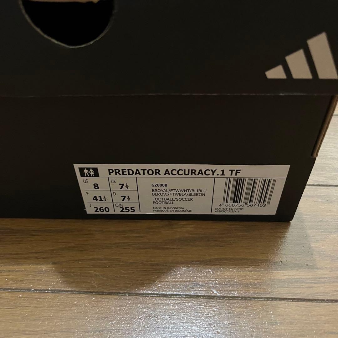 adidas プレデター アキュラシー .1 TF 26.0cm