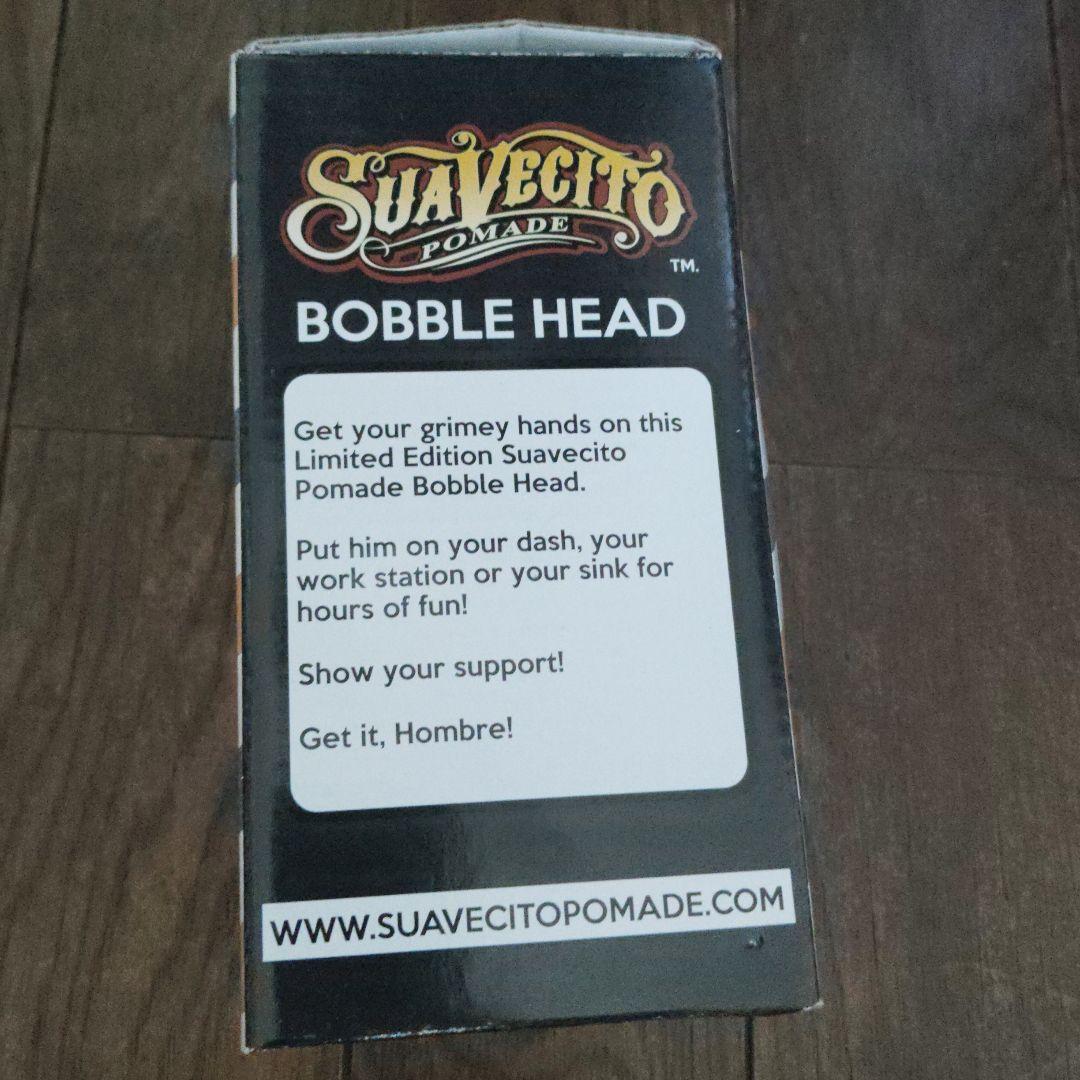 Suavecito ボブルヘッド フィギュア　スカル　リーゼント