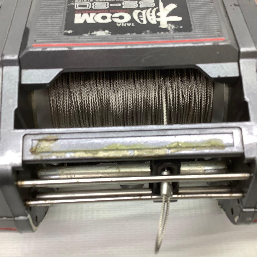 Daiwa 棚COM SSー80 電動リール 動作品 ワイヤー巻いてあります。