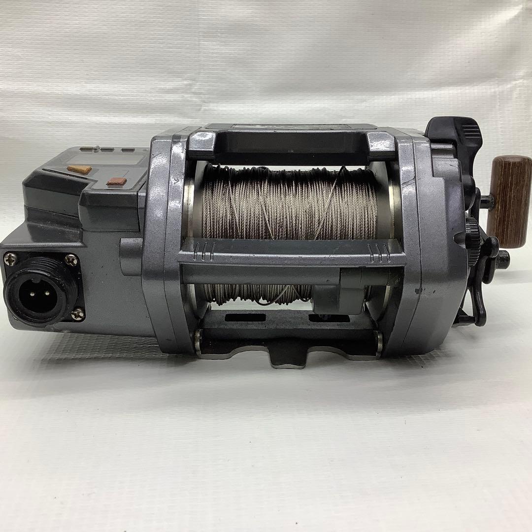 Daiwa 棚COM SSー80 電動リール 動作品 ワイヤー巻いてあります。