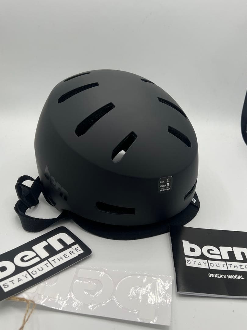 bern MACON 2.0 ヘルメット　ブラック　サイズXL