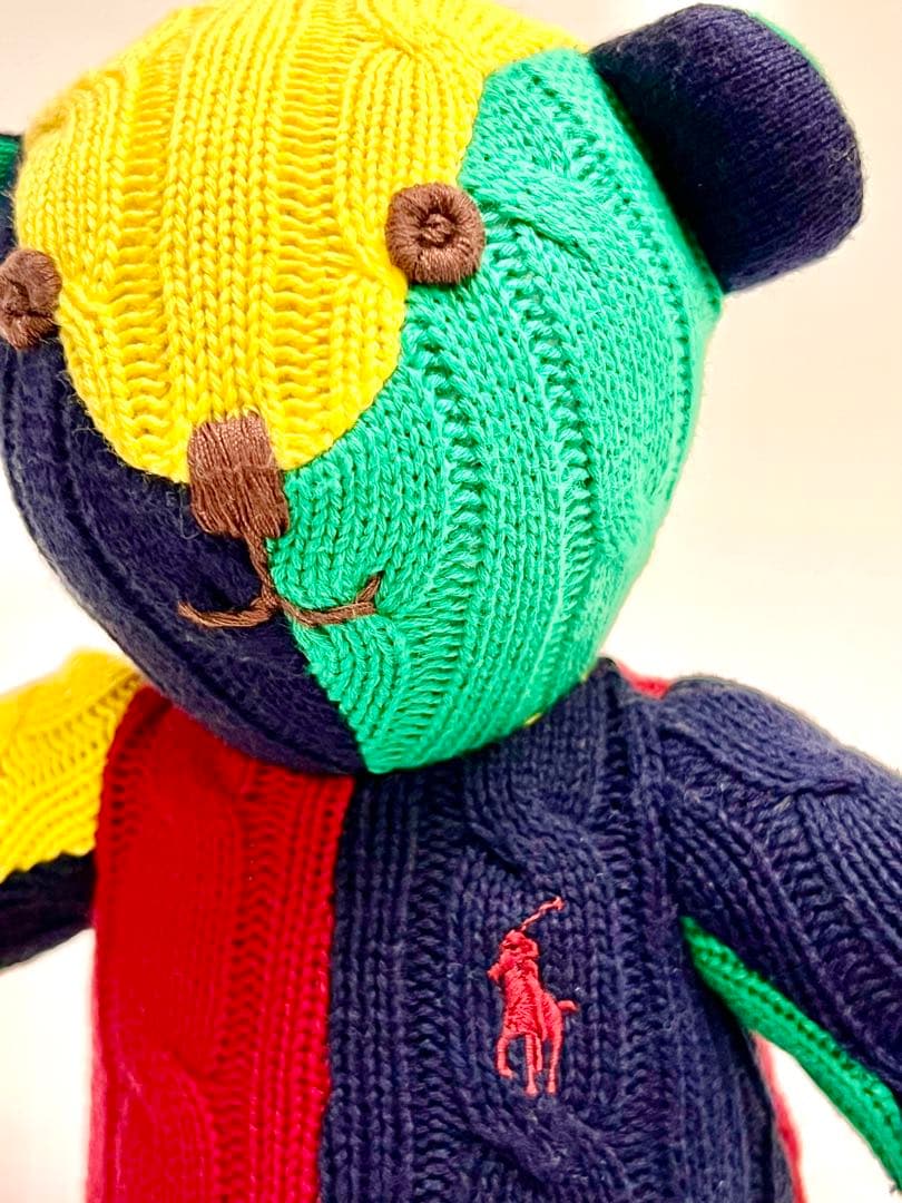 POLO RALPH LAUREN ポロ ラルフ ローレン パッチワークベア1体