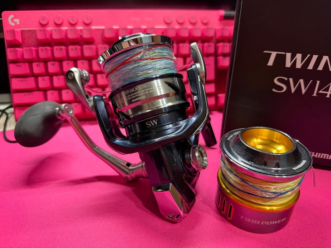 SHIMANO TWIN POWER SW14000XG スピニングリール