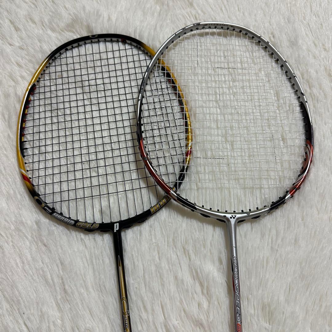 ヨネックス ナノスピード6600 プリンス オースリー スピードポート ゴールド