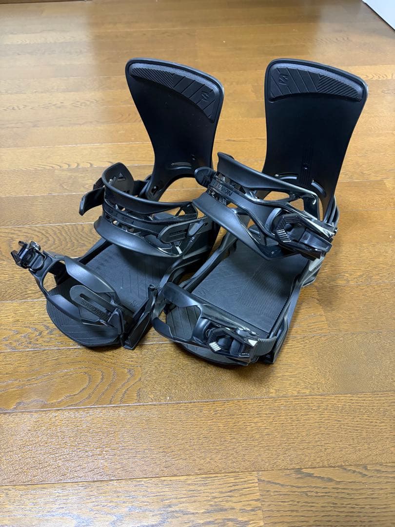 SALOMON スノーボードビンディング ブラック リズム Mサイズ