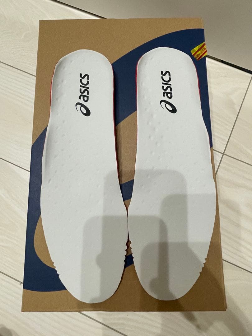 アシックス　xfly5 limited ピンク