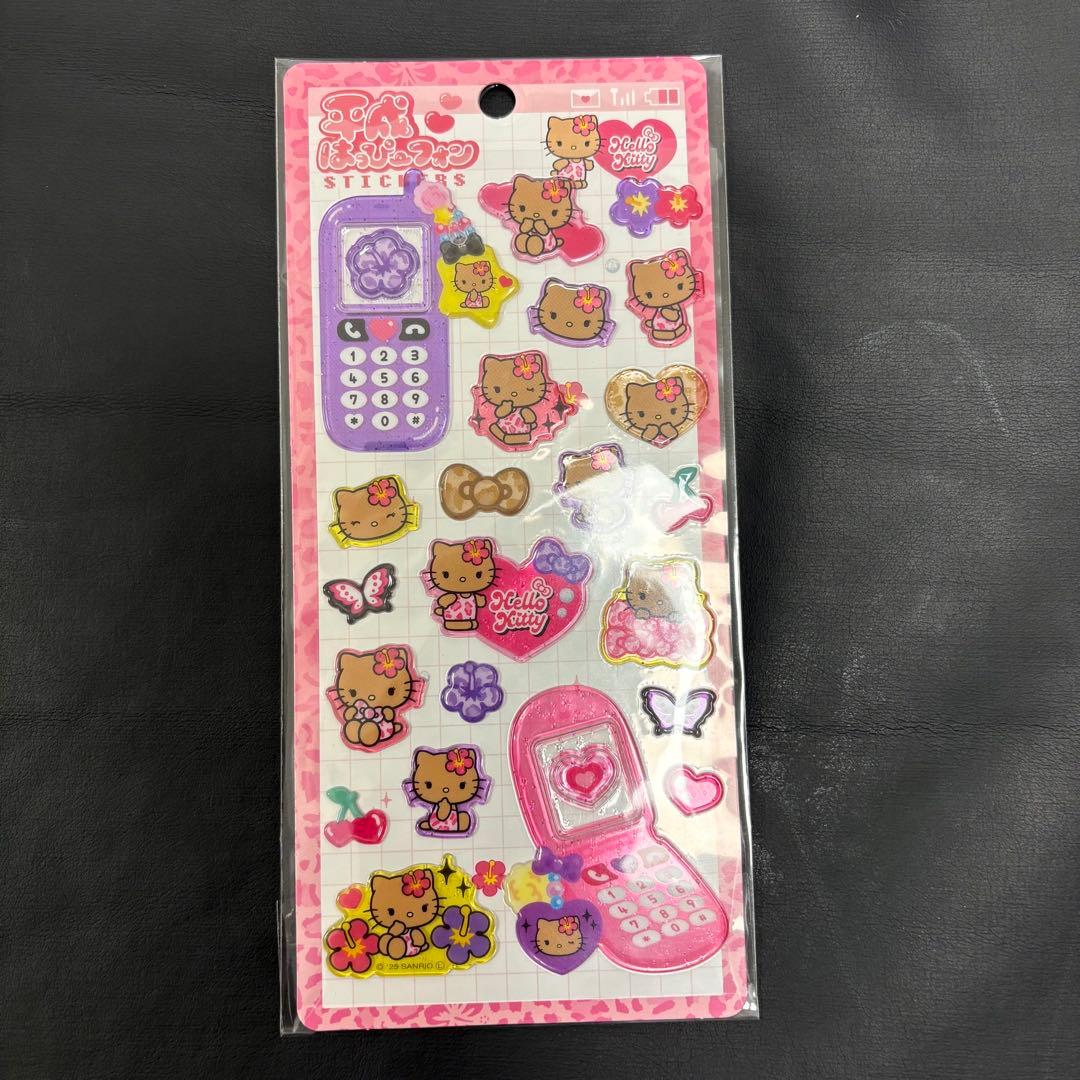 ドロップ　シール　サンリオ　ちいかわ　モンチッチ　セット　7枚セット