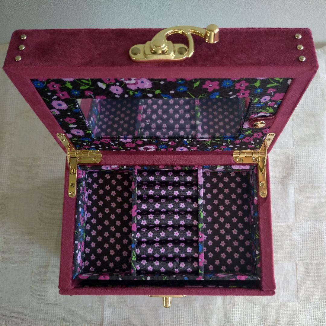 ANNA SUI　Francfranc　ジュエリーボックスS　ダークレッド