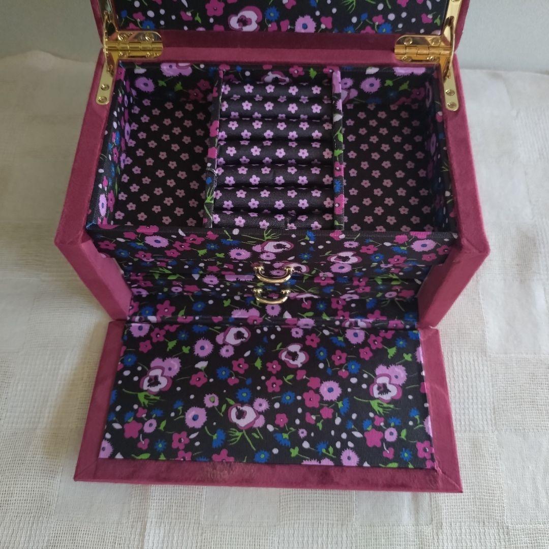 ANNA SUI　Francfranc　ジュエリーボックスS　ダークレッド