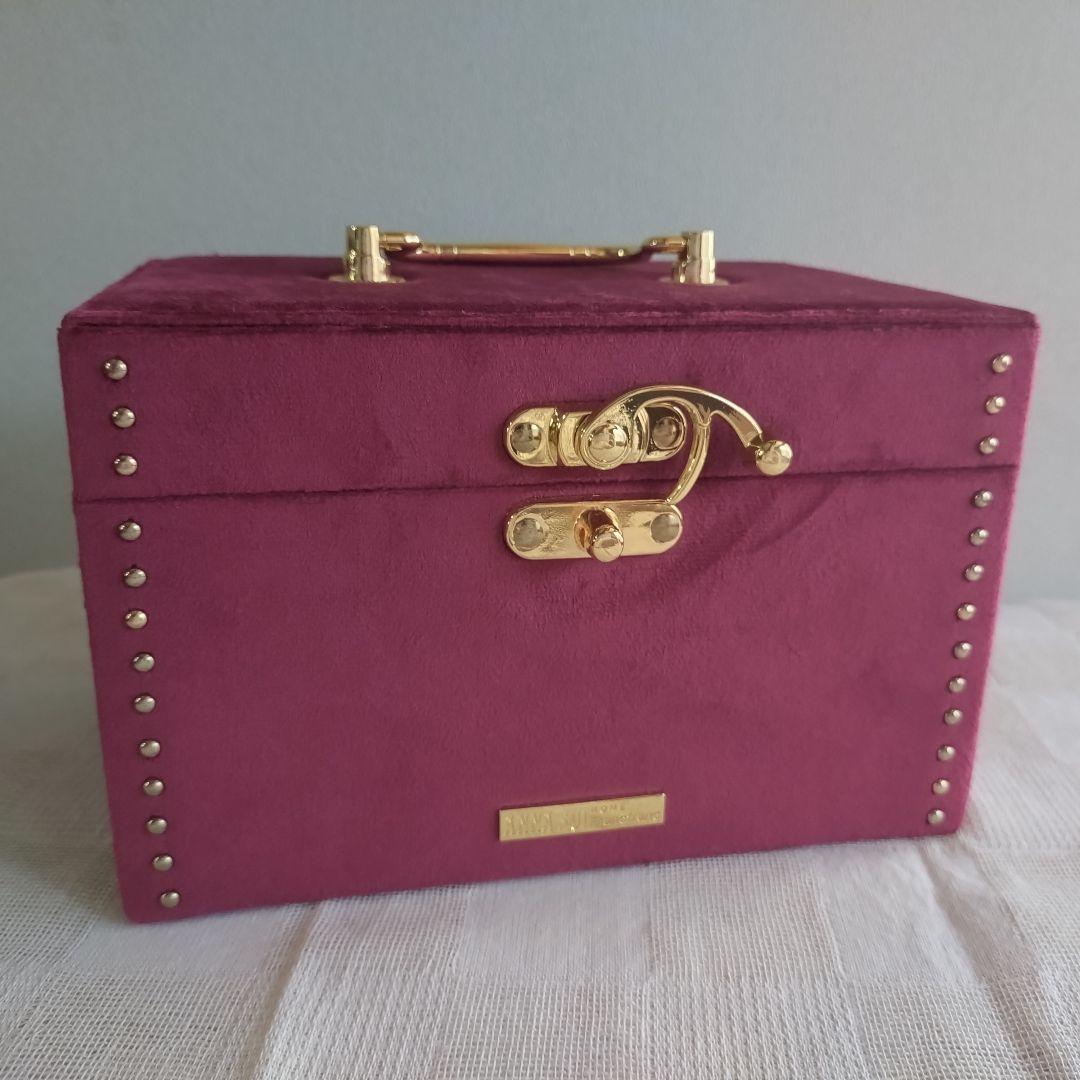 ANNA SUI　Francfranc　ジュエリーボックスS　ダークレッド