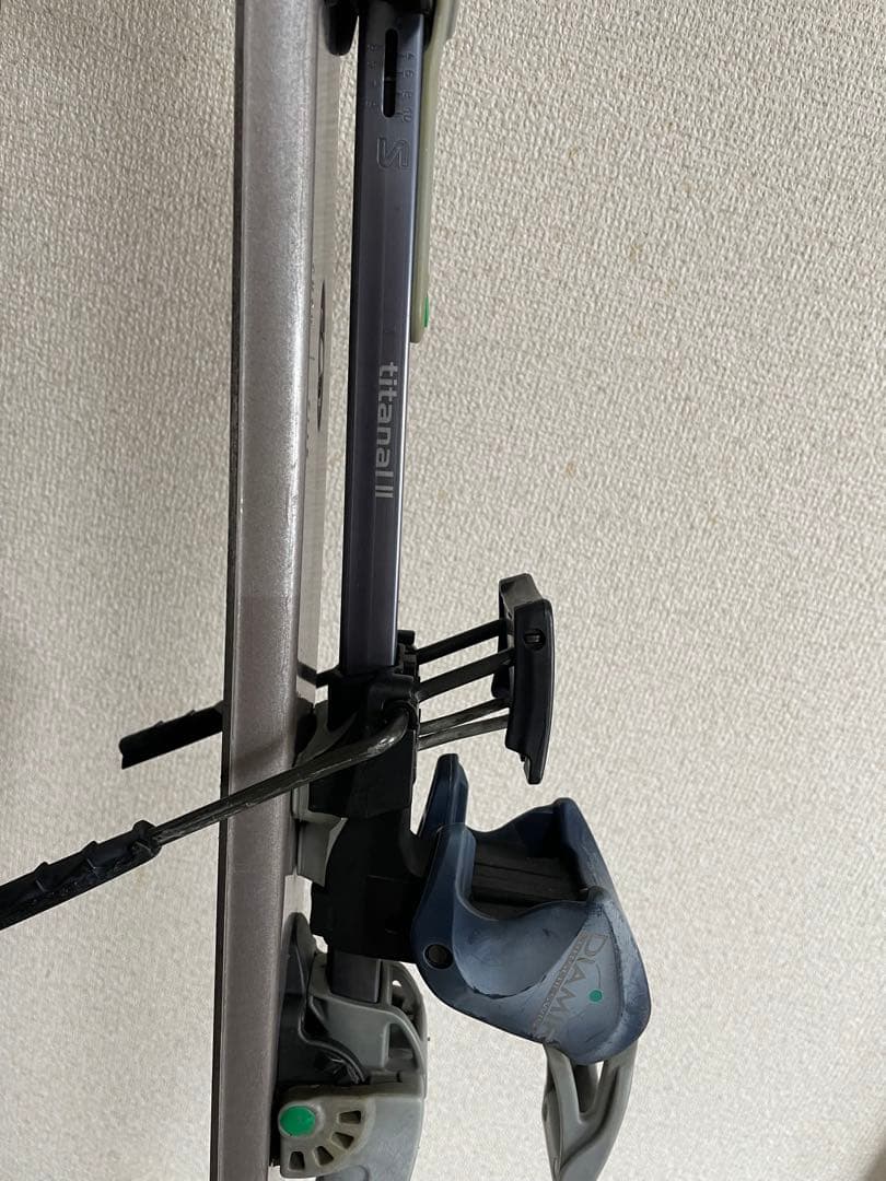 山スキーセット　SALOMON板+ DIAMIR + ブーツ + シール