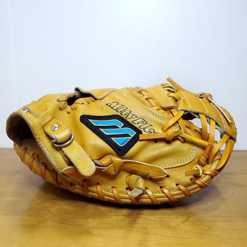 ミズノ 日本製 ビューリーグ Mラベル 小型 キャッチャーミット 軟式グローブ