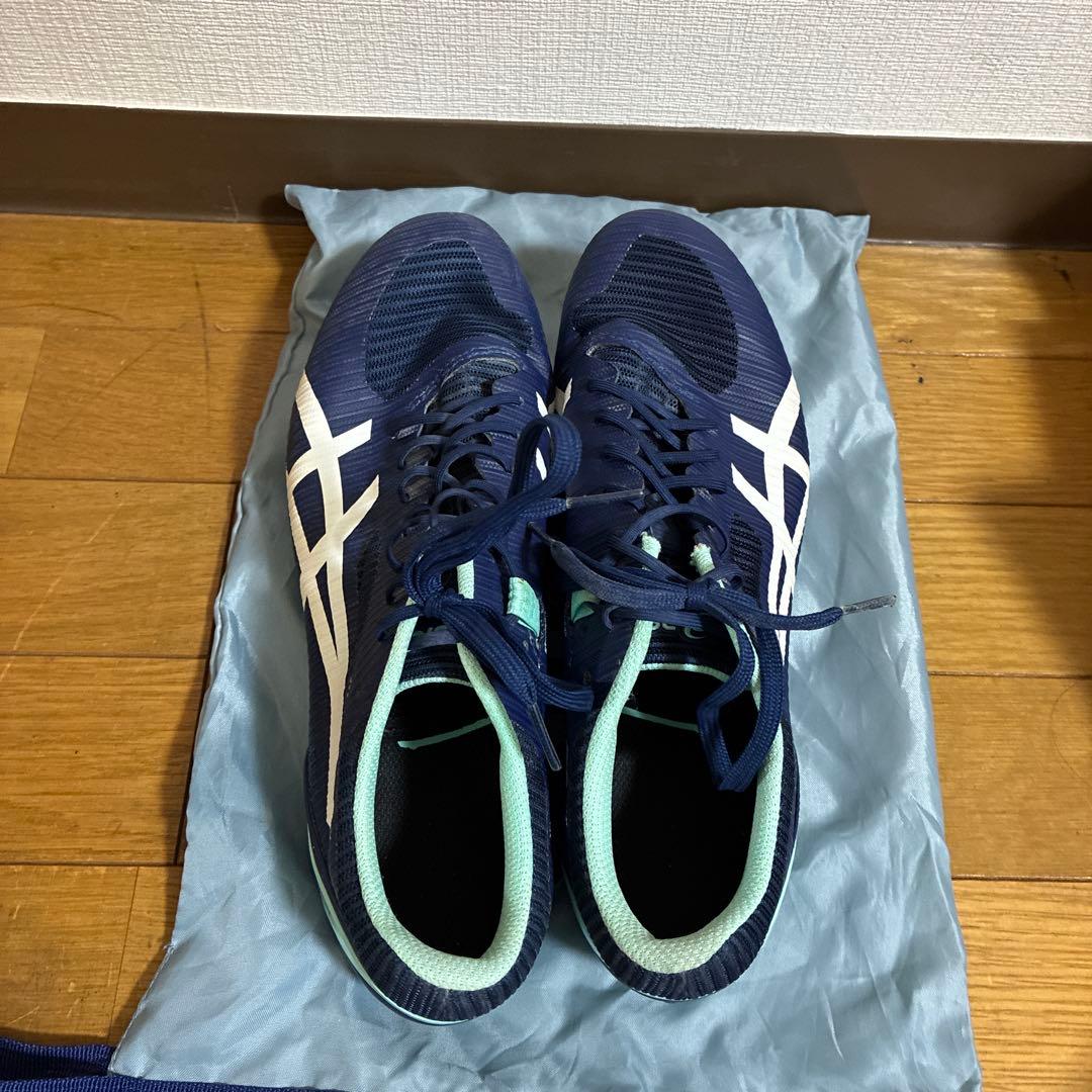 アシックスヒートフラット陸上スパイク サイズ27.5