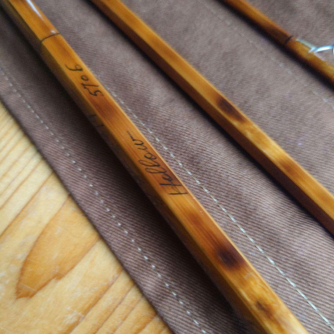 トラウトマン バンブーロッド五角 8.8ft #8/9 3pc 2Top 美品！