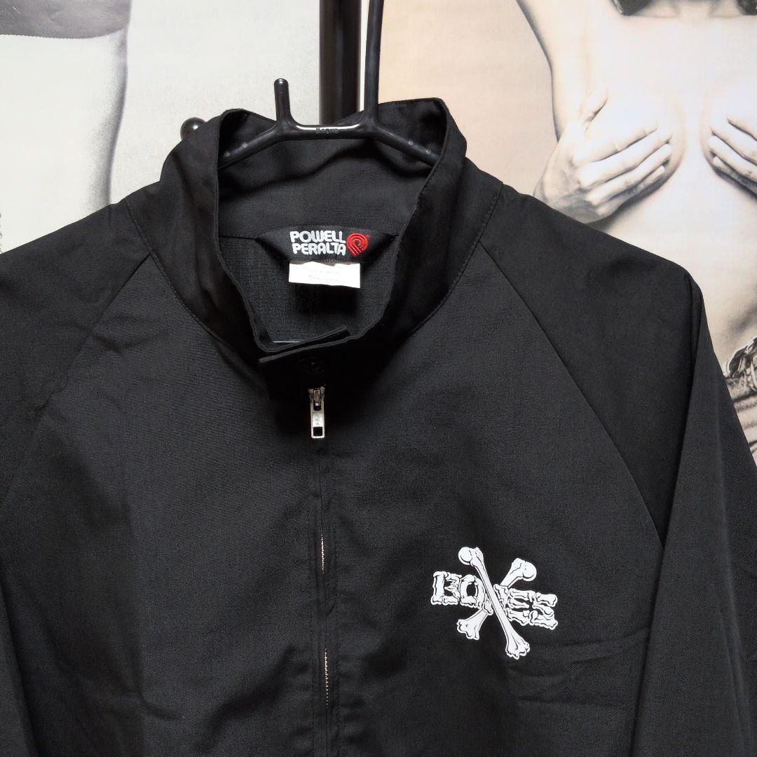 POWELL PERALTA クロスボーンズ スウィングトップ 黒 XL