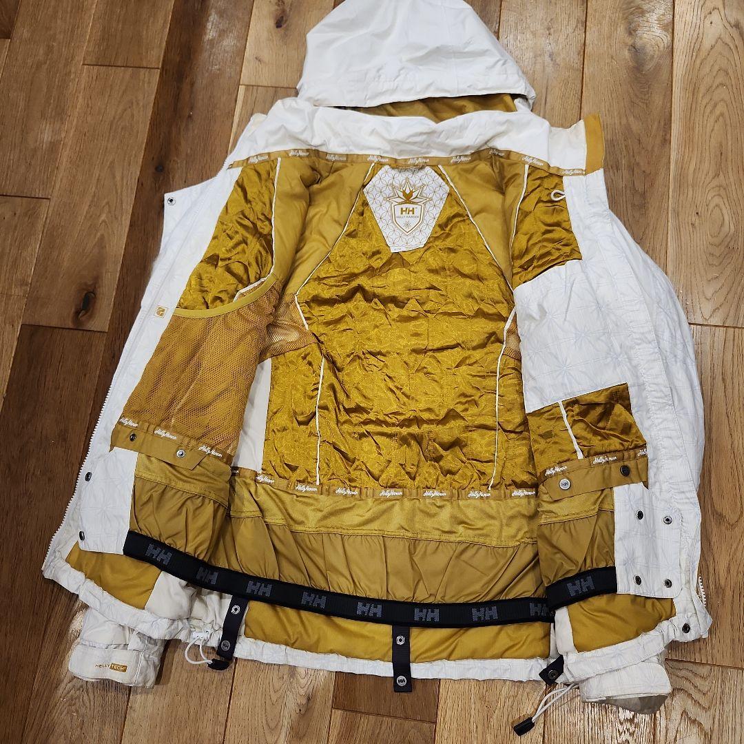 スノーボードウェア helly hansen ヘリーハンセン　M　白　スキー