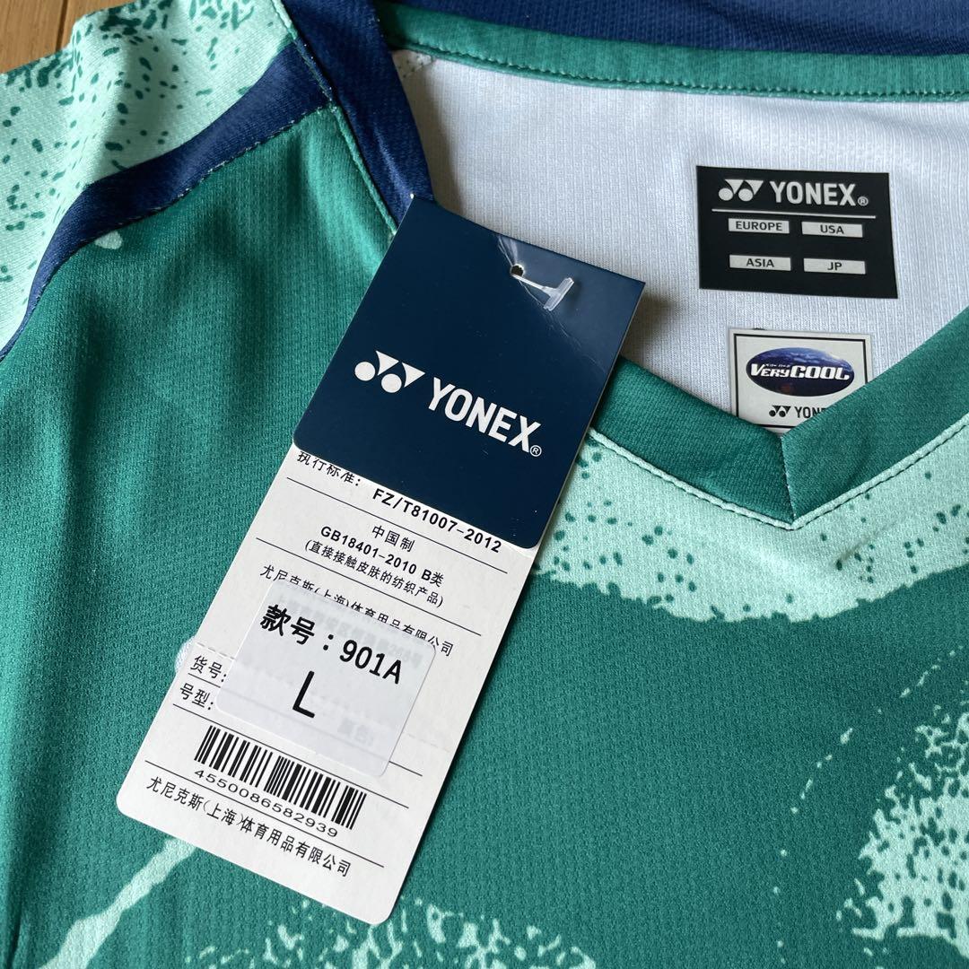 ヨネックス　YONEX ゲームシャツ　新品　サイズL