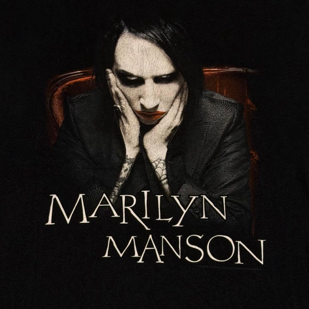 Marilyn Manson マリリンマンソン Tシャツ レディースL メンズS