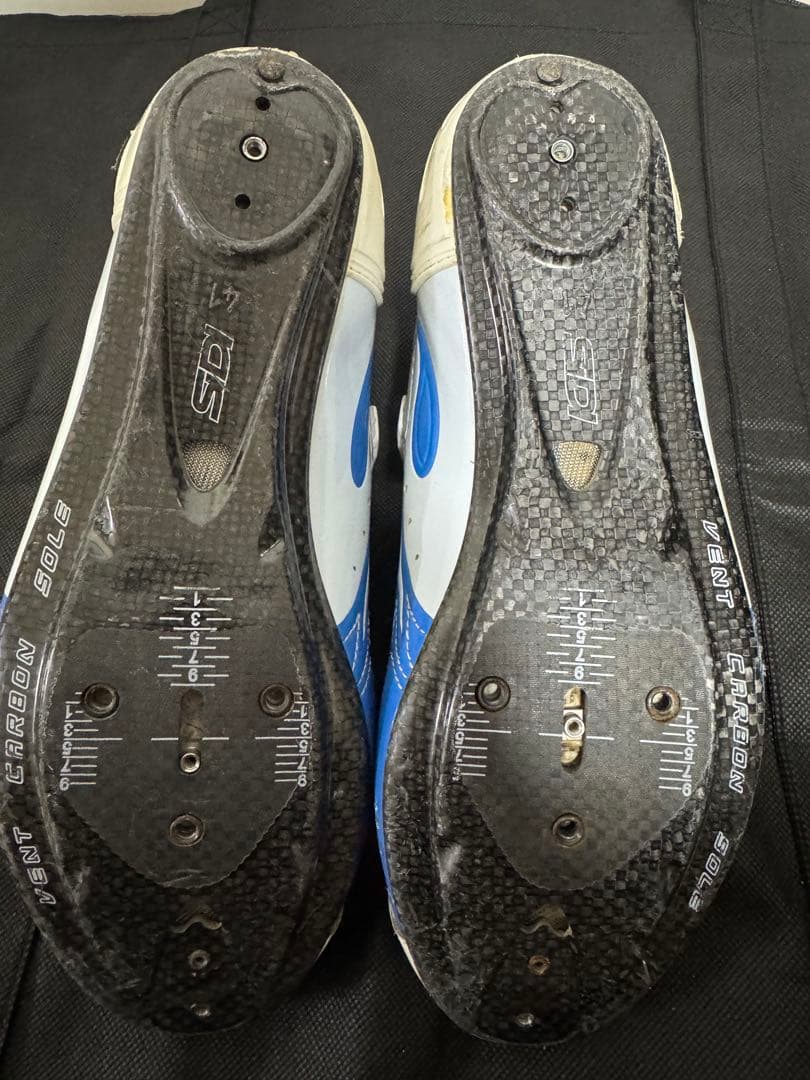 SIDI wire 41サイクリングシューズ 青