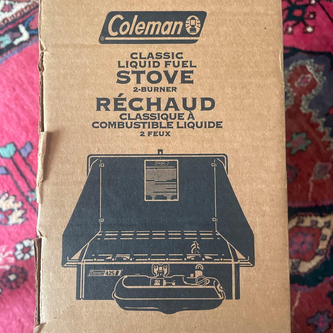 Coleman 425 液体燃料ツーバーナーコンロ 希少 新品未使用