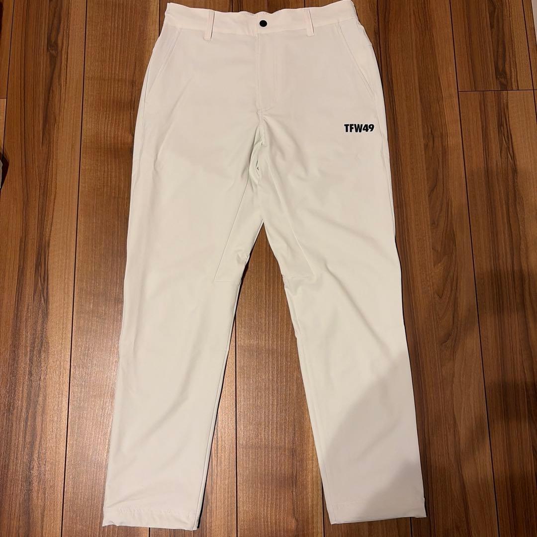 TFW49 NYLON 2WAY STRETCH PANTSオフホワイトL