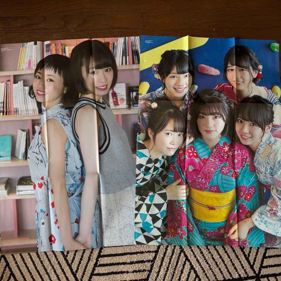 欅坂46 けやき坂本46 付録ポスター ファイル まとめ売り