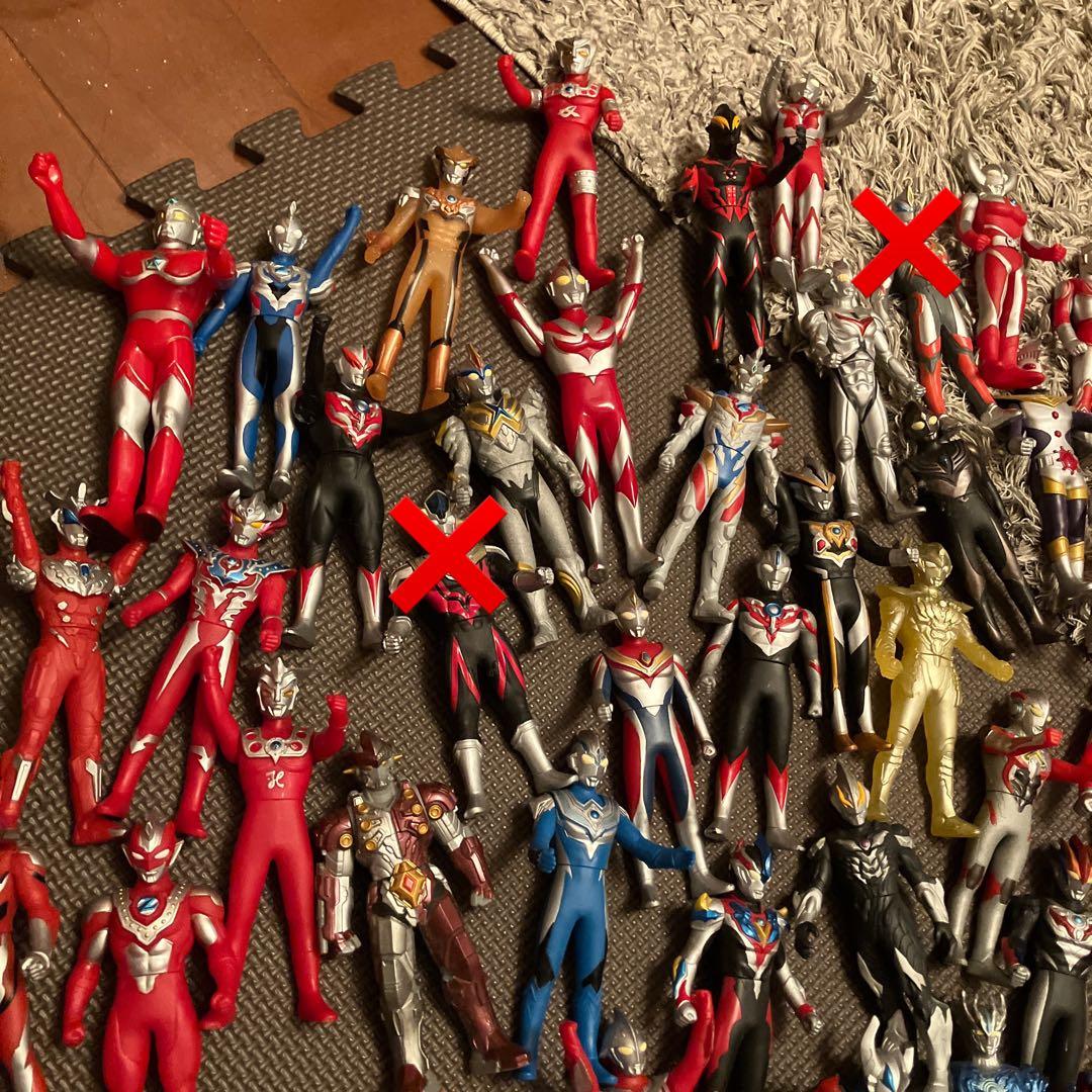 ウルトラマンフィギュアセット 75体(画像のうち75体)