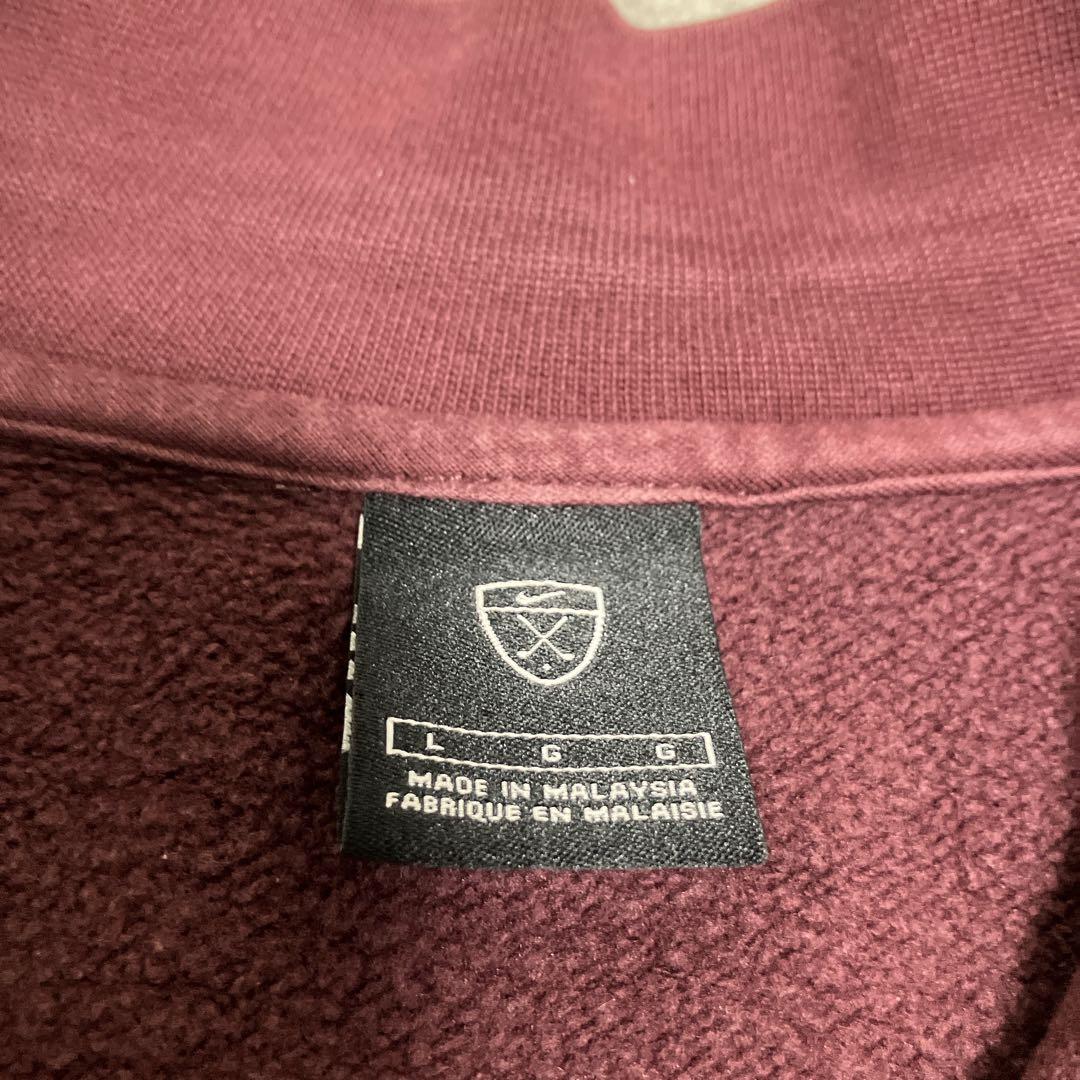 NIKE GOLF オールドナイキ ゴルフ ハーフジップ スウェット 90s