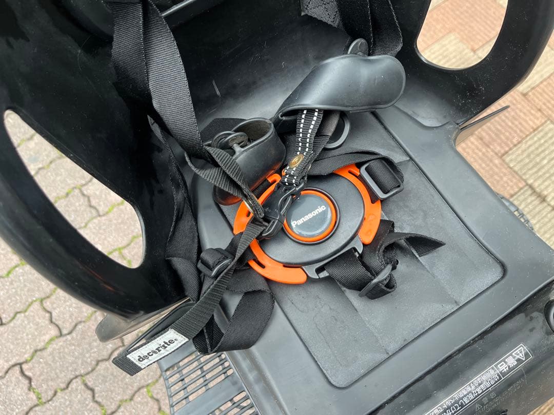 【引取限定】HYDEEⅡ 電動アシスト自転車 チャイルドシート付き ブラック