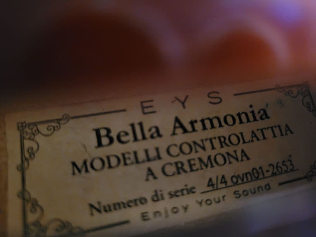 EYS Bella Armonia ヴァイオリン 4/4 他付属品多数