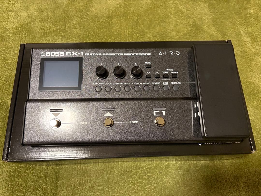 BOSS GX-1 シールド、アダプター、ケース付
