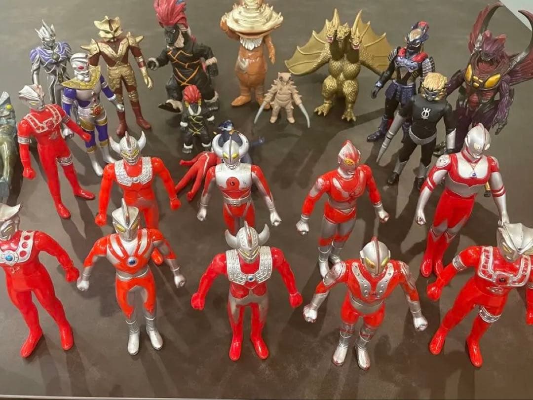 ウルトラマン ソフビ フィギュア まとめ売り 80〜00年代