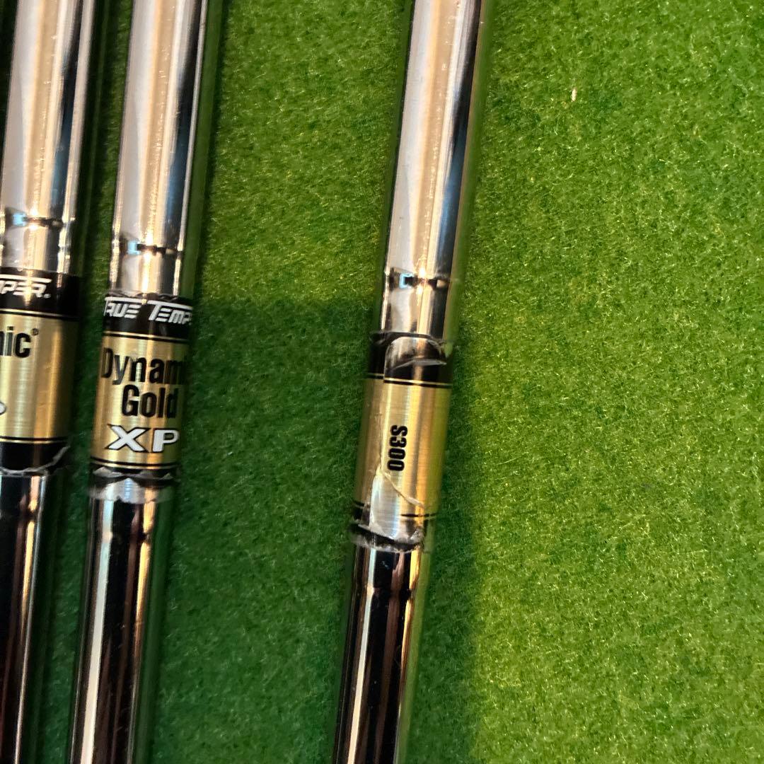 Dynamic Gold XP スチールシャフト 6本セット