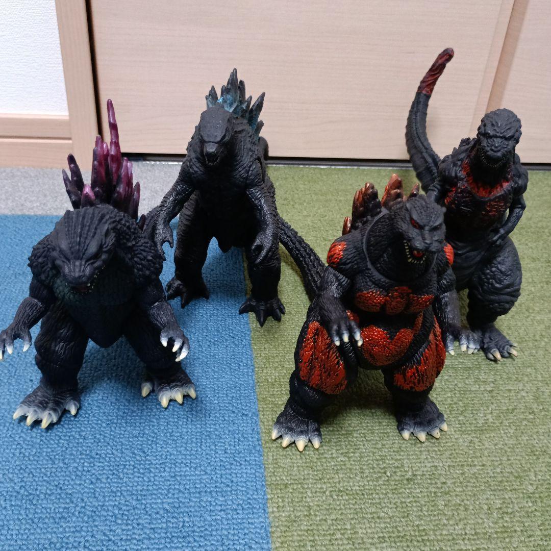 ゴジラソフビまとめ売り