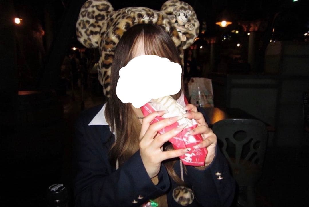 ヒョウ柄耳付きファンキャップ