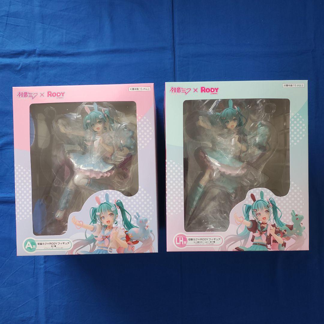 タイトーくじ 初音ミク×RODY A賞 LH アクスタ ポスター クリアファイル