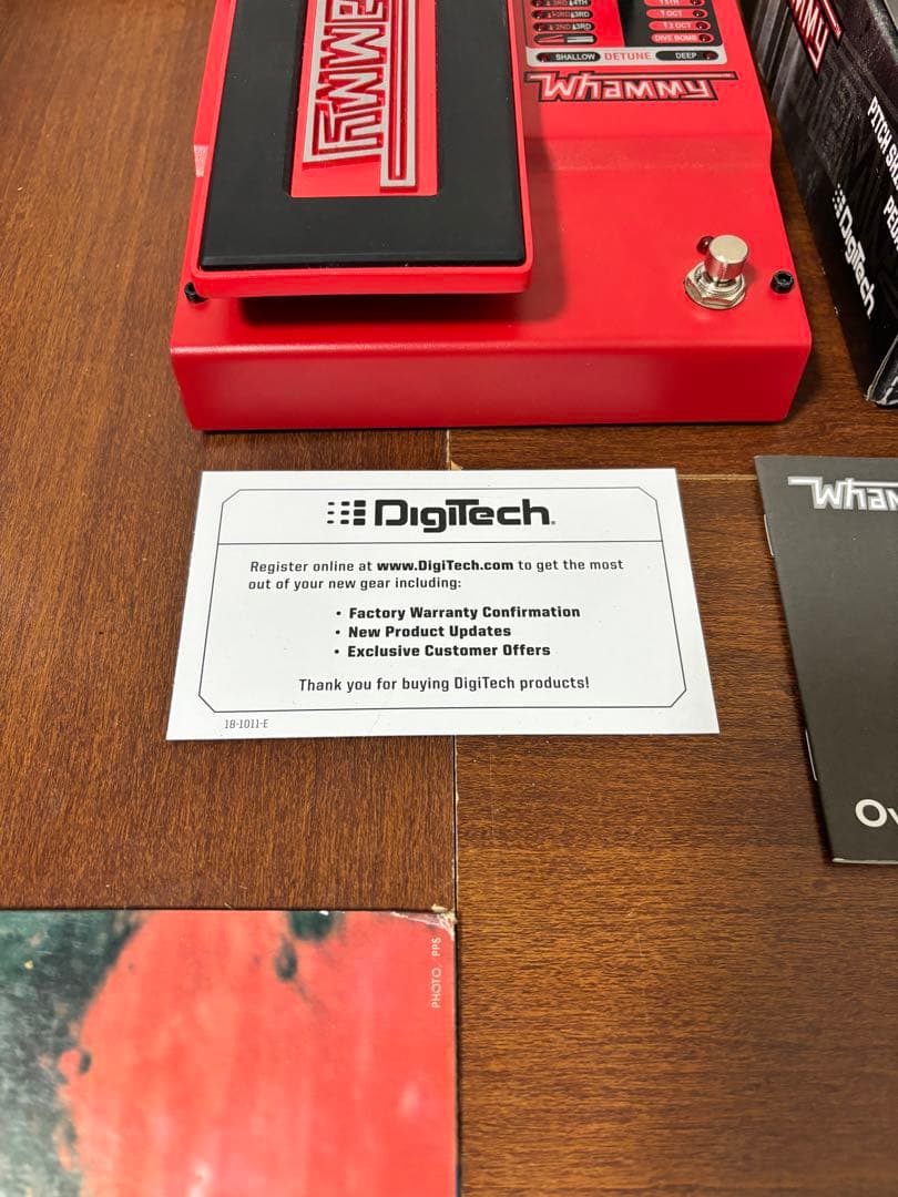 DigiTech Whammy 未使用品　箱、取説有り